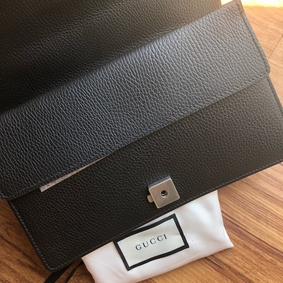 Gucci Dionysus Small in Black leather - Picture 5 of 8